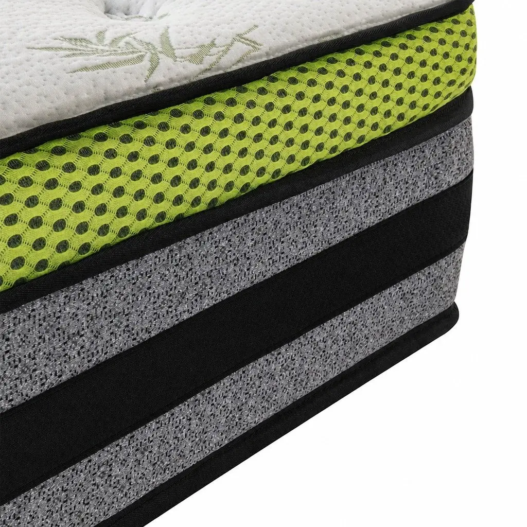 Pocket Spring Mattress Medium-Firm Support King Size Cool Gel Infused Memory Foam