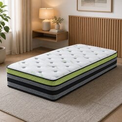 Single Pocket Spring Mattress with Gel Memory Foam