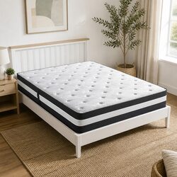 5 Zone Pocket Spring King Single Mattress 25cm Medium Firm