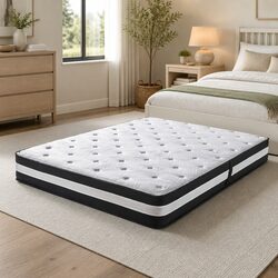 5 Zone Pocket Spring King Mattress with Cooling Gel