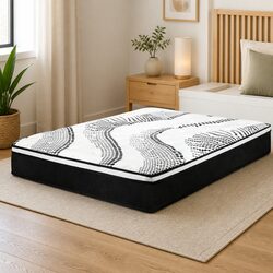 Queen Mattress Hybrid Foam Pocket Spring 7 Zone