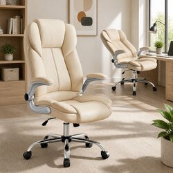 High Back Executive Office Chair with Tilt and Swivel