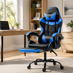 Ergonomic Gaming Office Chair with Adjustable Features