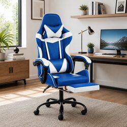 Executive Computer Desk Chair with Adjustable Features