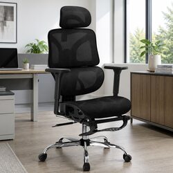 Mesh Ergonomic High Back Office Chair with Adjustable Features