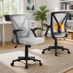 Ergonomic Mesh Office Chair with Gas Lift and Armrests