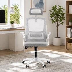 Adjustable High-Back Office Chair with Lumbar Support