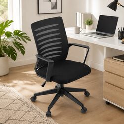 Ergonomic Mid Back Mesh Desk Chair with Lumbar Support