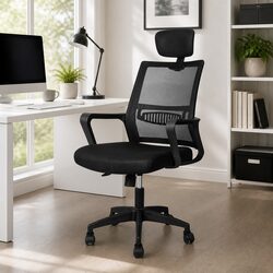 Mesh Office Chair with Adjustable Lumbar Support