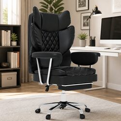Ergonomic High Back Gaming Office Chair with Adjustable Features