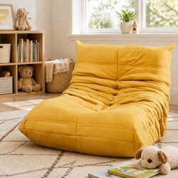 Kids Caterpillar Floor Chair with Foam Structure