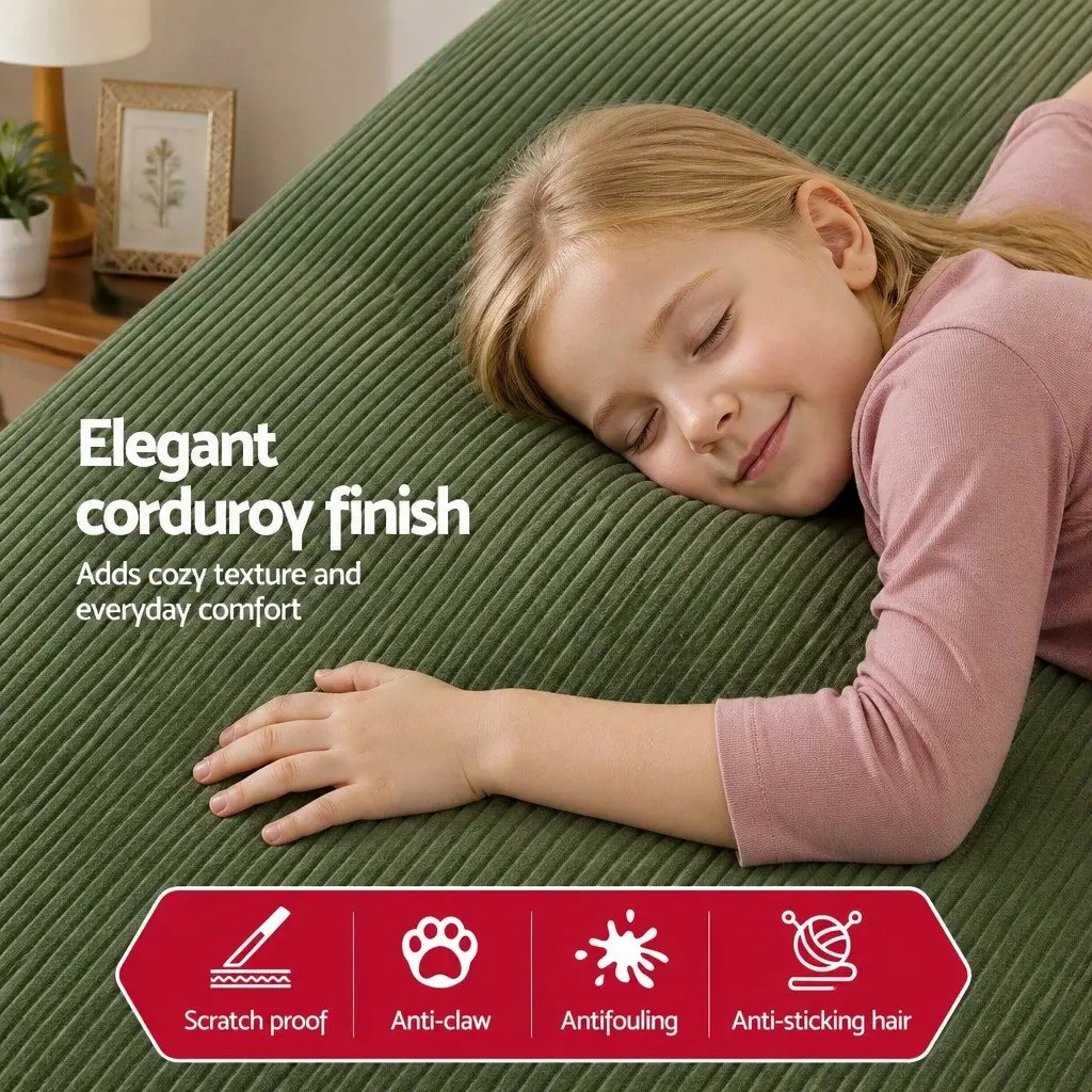 Modular 3-Seater Sofa Bed with High-Density Foam