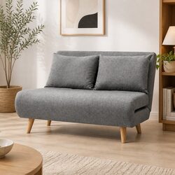 Grey 2 Seater Convertible Sofa Bed Specifications