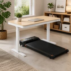 Electric Treadmill Desk Combo 120cm Height Adjustable