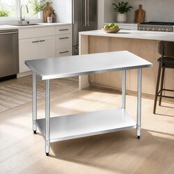 Modern Stainless Steel Work Bench for Your Kitchen Design
