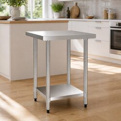 Commercial Grade Stainless Steel Prep Table 610x610mm