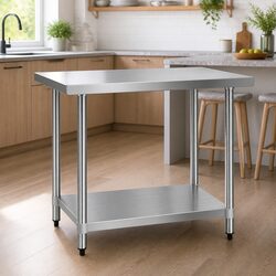 Commercial Stainless Steel Work Bench 1219x610mm