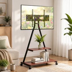 Rolling TV Stand for 32-75 Inch Televisions