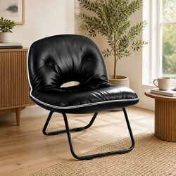 Functional Foldable Armchair with Tote Bag Design