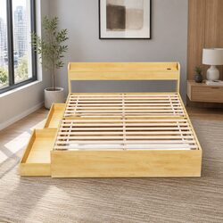 Queen Size Bed Frame: Durable Materials, Smart Design