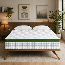 Gel Memory Foam Hybrid Mattress 30cm with Pocket Coils