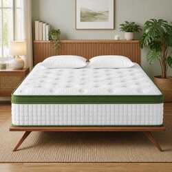 34cm Latex Hybrid Mattress with Pocket Coil Construction