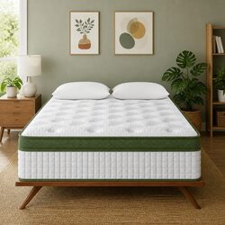 Stylish King Single Latex Hybrid Mattress 34cm
