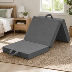 Single Trifold Foam Mattress 180x70cm for Travel