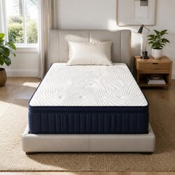 34cm Medium Soft King Single Mattress with Pocket Springs