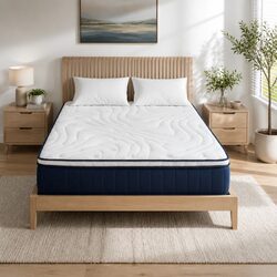 Double Mattress 30cm Medium Firm Hybrid Construction