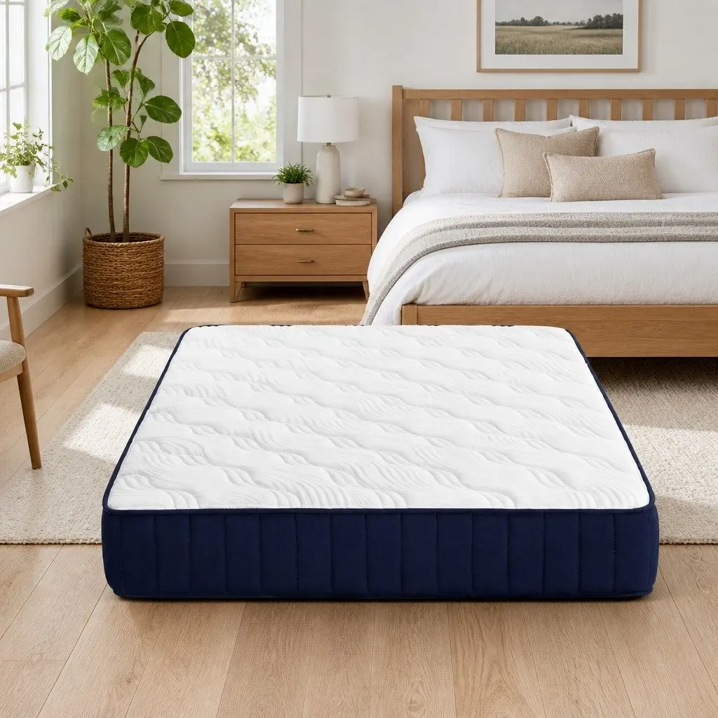 Double Mattress 26cm Firm Pocket Spring Hybrid Orthopedic Bed Pressure Relief