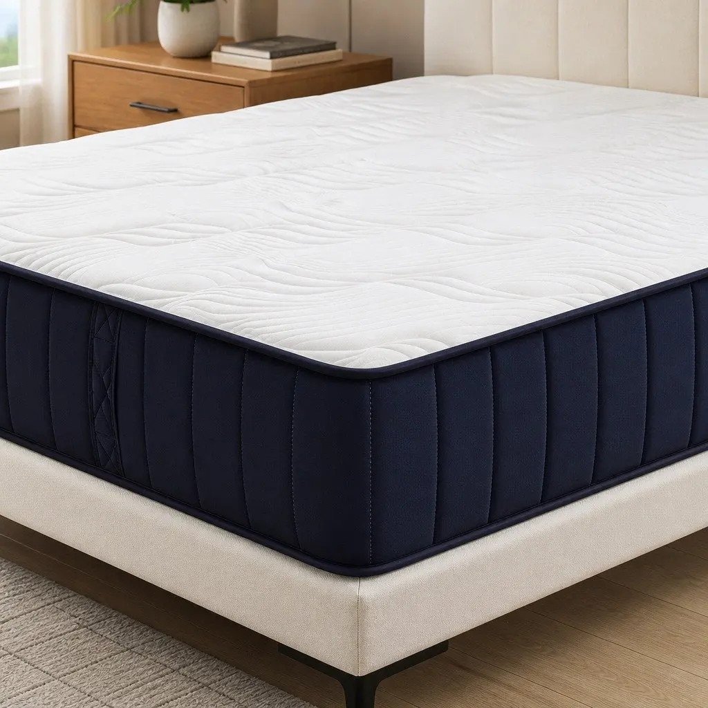 Queen Mattress 26cm Orthopedic Firm Pocket Spring Hybrid Bed Back Pain Relief