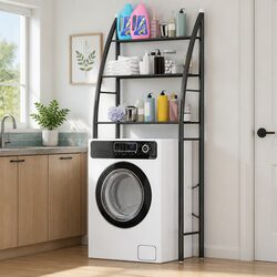 Over Toilet Storage Rack 3-Tier Organizer for Bathroom