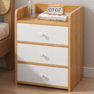 Comfia 3 Drawer Bedside Cabinet Modern Bedroom Bedside Multifunctional Storage Cabinet Bedside Cabinet  Modern  Bedroom  Multifunctional Storage Cabinet