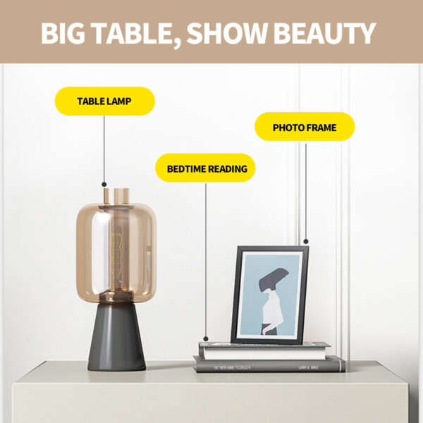 Comfia Modern 2 Drawers Bedside Table Bedroom Storage Cabinet Nightstand Side End Table Bedside table Nightstand