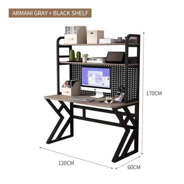 Comfia Computer Desk Study Office Workstation Laptop Table Home Writing 120 x 60 x170cm study desk  computer desk