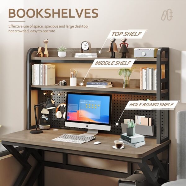 Comfia Computer Desk Study Office Workstation Laptop Table Home Writing 120 x 60 x170cm study desk  computer desk