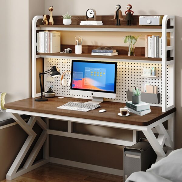 Comfia Computer Desk Office Study Laptop Table PC Work Desktop Workstation 160×60×170CM study desk  computer desk