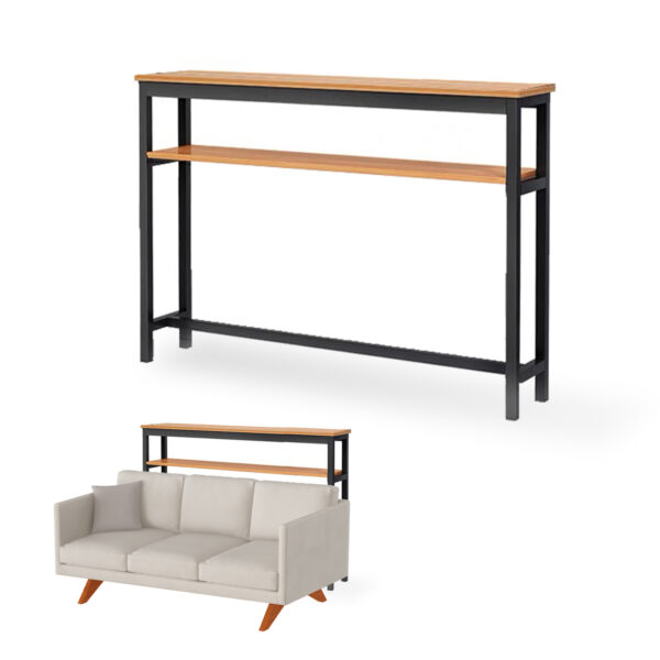 Comfia Ultra Narrow Long Strip Cabinet for Bedroom Bedside 2 Layers Storage Rack 100cm Long Strip Cabinet Ultra Narrow Bedroom Cabinet