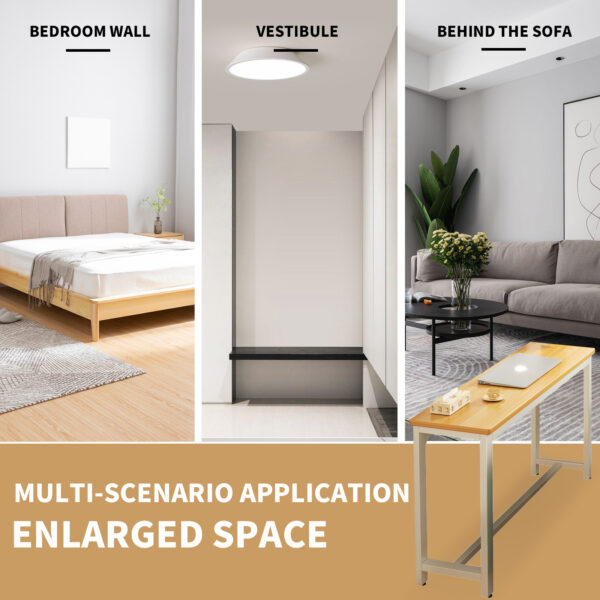 Comfia Sofa Rear Shelf Seam Cabinet Wall Facing Ultra Narrow Bedroom Storage Cabinet Long Strip Cabinet Ultra Narrow Bedroom Cabinet