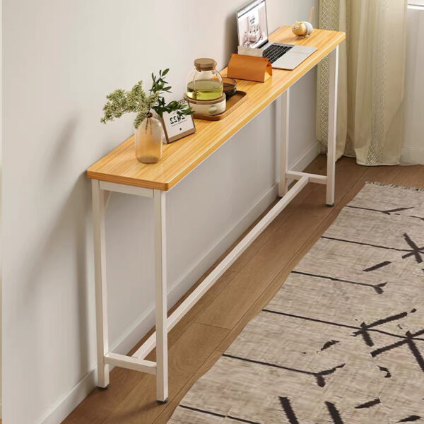 Comfia Sofa Rear Shelf Seam Cabinet Wall Facing Ultra Narrow Bedroom Storage Cabinet Long Strip Cabinet Ultra Narrow Bedroom Cabinet