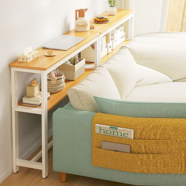 Comfia Ultra Narrow Sofa Shelf Seam Cabinet For Storing Long Cabinets Against The Wall Long Strip Cabinet