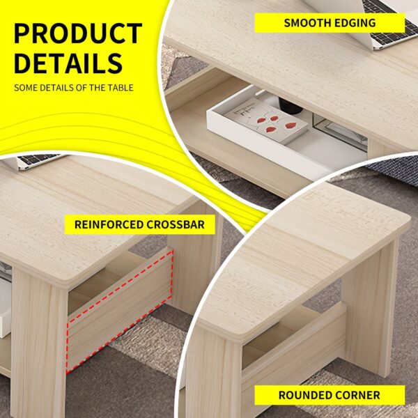 Comfia Dining Table Kitchen Coffee Tea Dinner Breakfast Living Room Office Furniture Tea Table  Coffee Tea Table Living Room