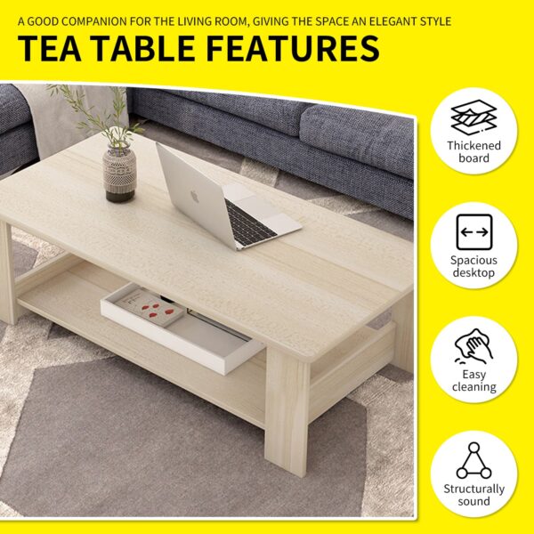 Comfia Dining Table Kitchen Coffee Tea Dinner Breakfast Living Room Office Furniture Tea Table  Coffee Tea Table Living Room