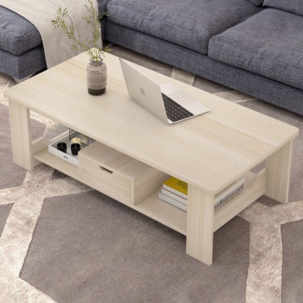Comfia Coffee Table Living Room Side Table Sofa End Tea Table Engineered Wood 120cm Tea Table  Coffee Tea Table Living Room