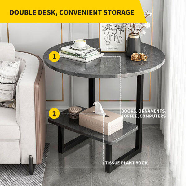 Comfia Centre Coffee Table Portable Sofa Side Cabinet Minimalistic Bedside Tea Table Tea Table  Coffee Tea Table Living Room